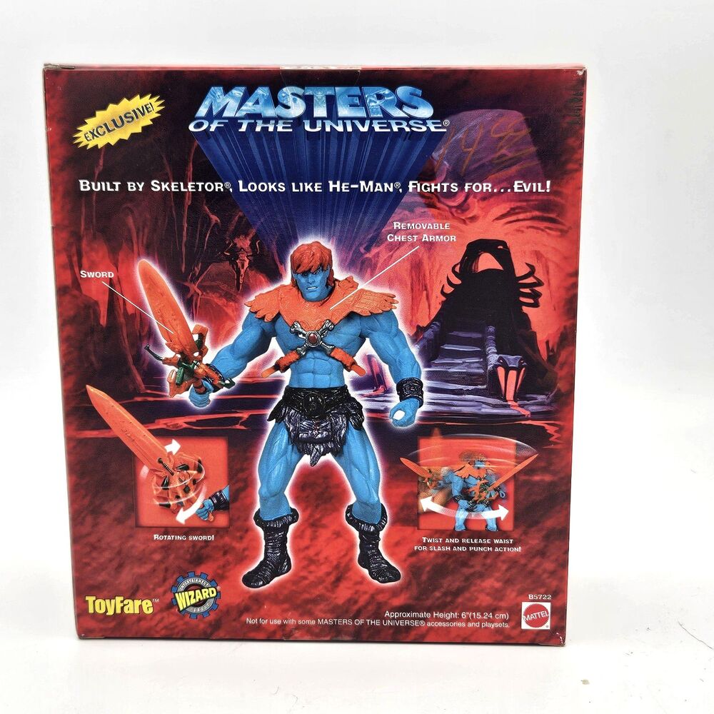 MOTU Faker Figure ToyFare Exclusive 2002 Masters of the Universe New Rare - Picture 3 of 6